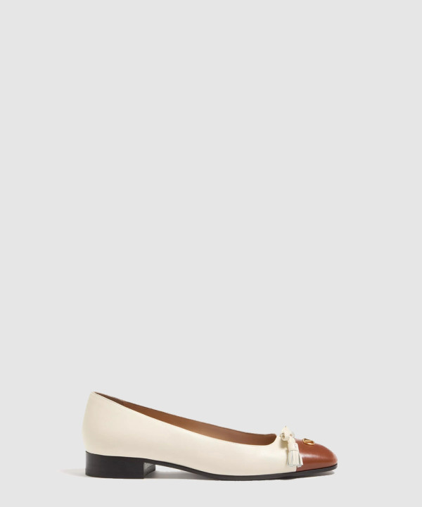 [VALENTINO-발렌티노] 발레 뒤 루아 키드스킨 발레리나 25MM 7W2S0MR8DDT