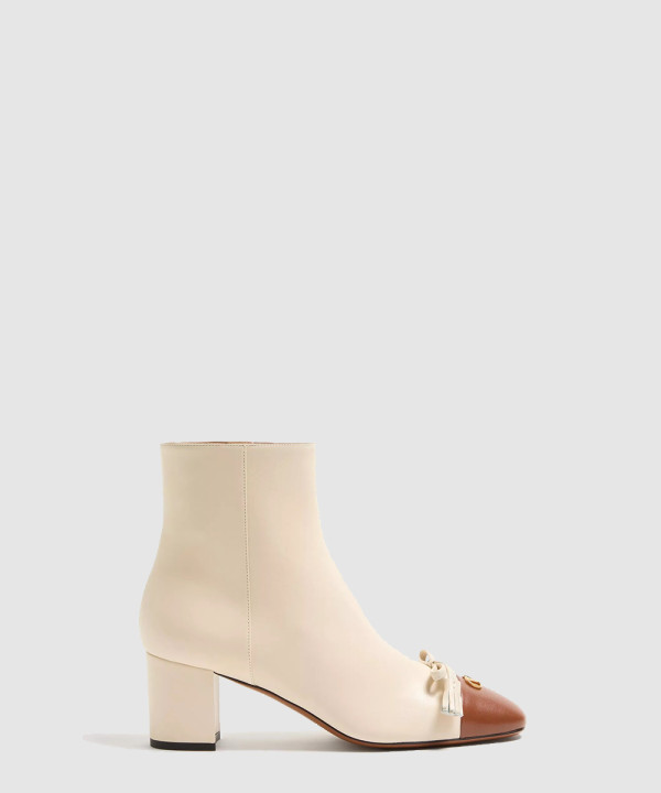 [VALENTINO-발렌티노] 발레 뒤 루아 키드스킨 레더 앵클 부츠 60MM 7W2S0ML4DDT