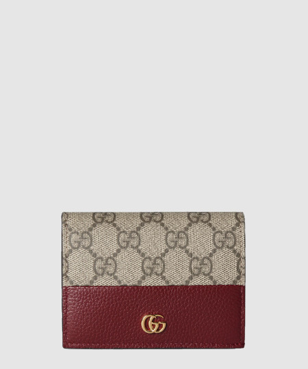 [GUCCI-구찌] GG 마몽 바이컬러 미니 지갑 841358