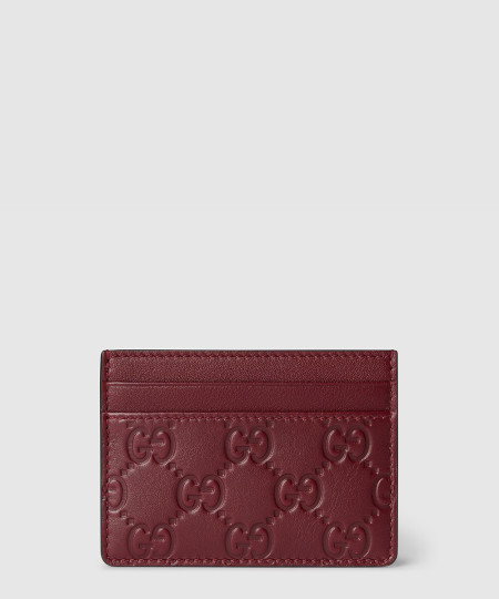[GUCCI-구찌] GG 엠블럼 카드 케이스 847204