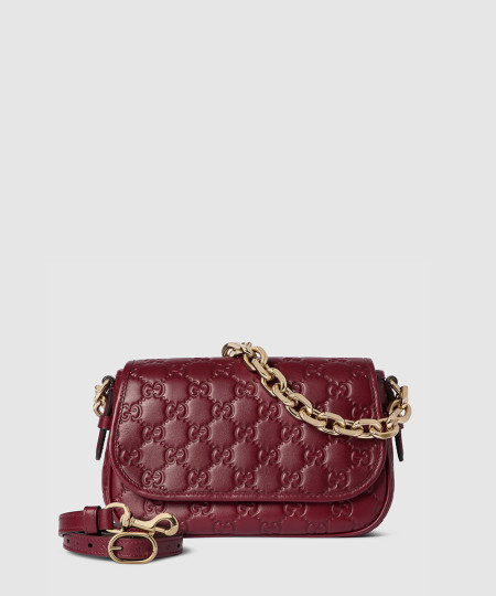 [GUCCI-구찌] GG 엠블럼 스몰 숄더백 847448