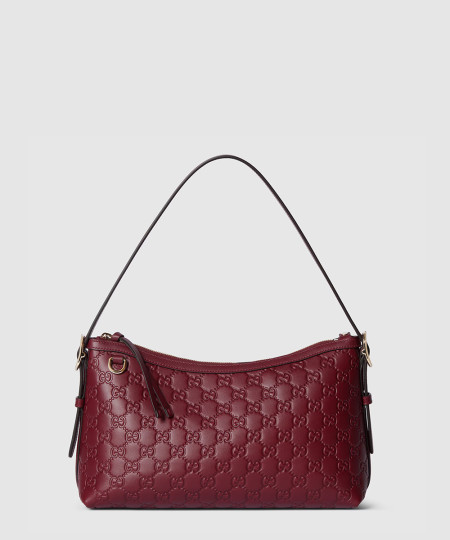 [GUCCI-구찌] GG 엠블럼 미디엄 숄더백 847449