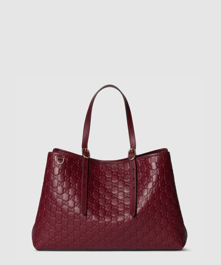 [GUCCI-구찌] GG 엠블럼 라지 토트백 815213