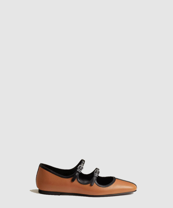 [HERMES-에르메스] Lilia 발레리나 플랫 H252041Z