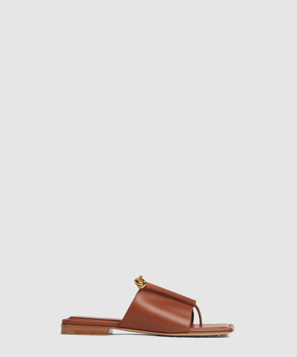 [BOTTEGA-보테가베네타] 솔스티스 T 스트랩 샌들 837829