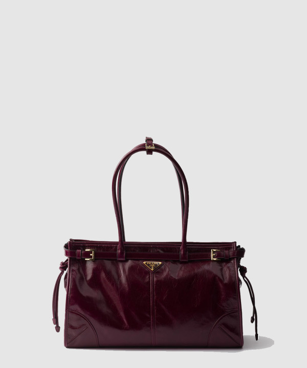 [PRADA-프라다] 보니 라지 가죽 핸드백 1BA433