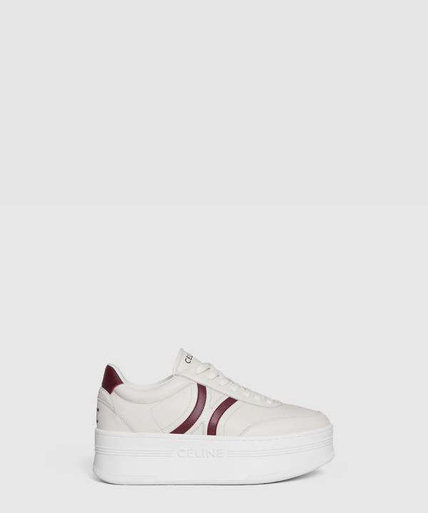 [CELINE-셀린느] 백 트리옹프 및 웨지 아웃솔 블록 스니커즈 365215189C