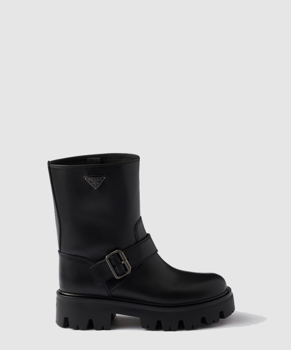 [PRADA-프라다] 가죽 부티 1U187O