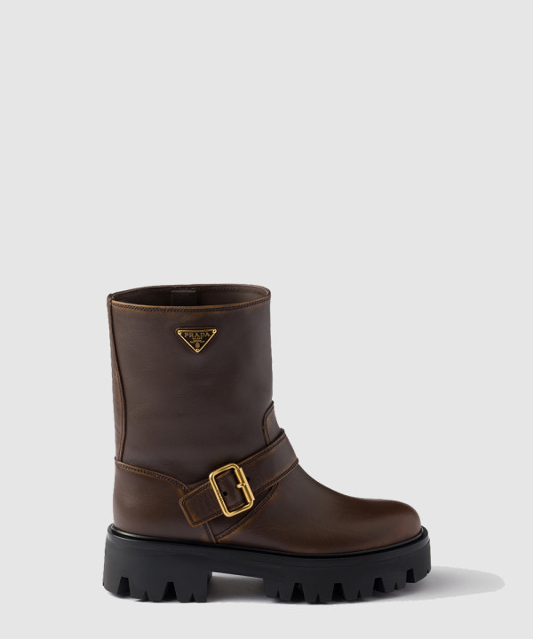 [PRADA-프라다] 가죽 부티 1U187O