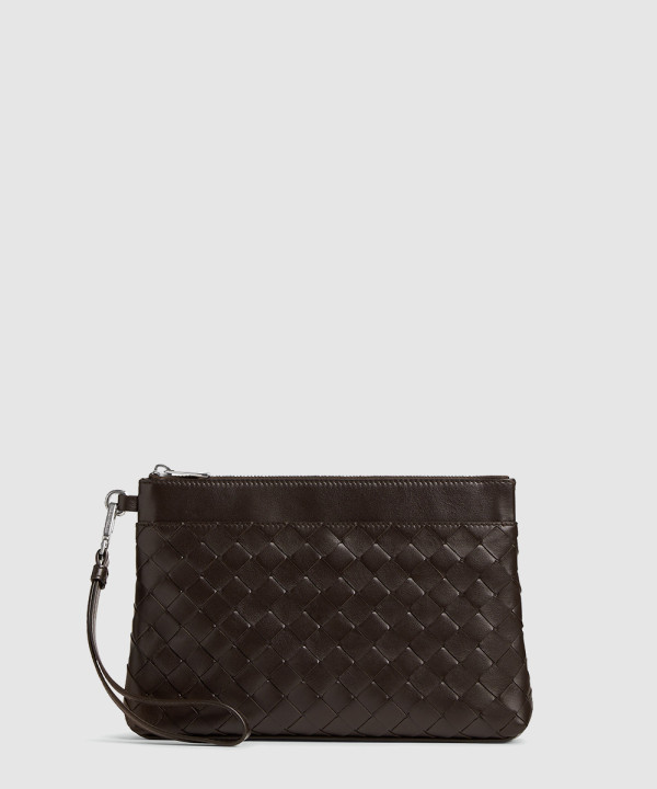 [BOTTEGA-보테가베네타] 인트레치아토 프리즘 파우치 795712