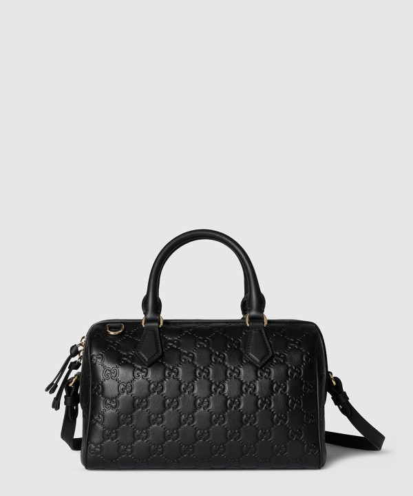 [GUCCI-구찌] GG 엠블럼 미디엄 보스턴백 848886