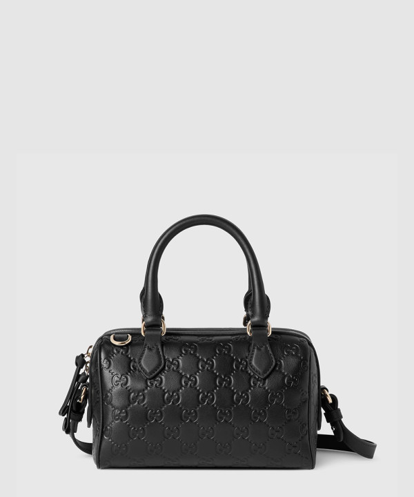 [GUCCI-구찌] GG 엠블럼 스몰 보스턴백 848889