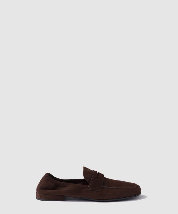 [GUCCI-구찌] 셔플 앤티크 스웨이드 로퍼 1D051O