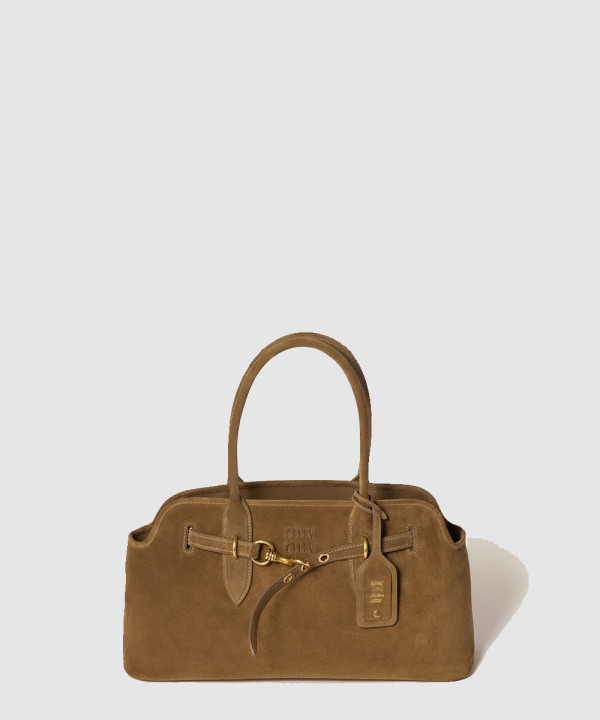 [MIU MIU-미우미우] 스웨이드 아방뛰르 백 5BG310