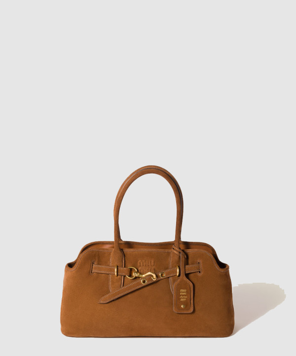 [MIU MIU-미우미우] 스웨이드 아방뛰르 백 5BG310