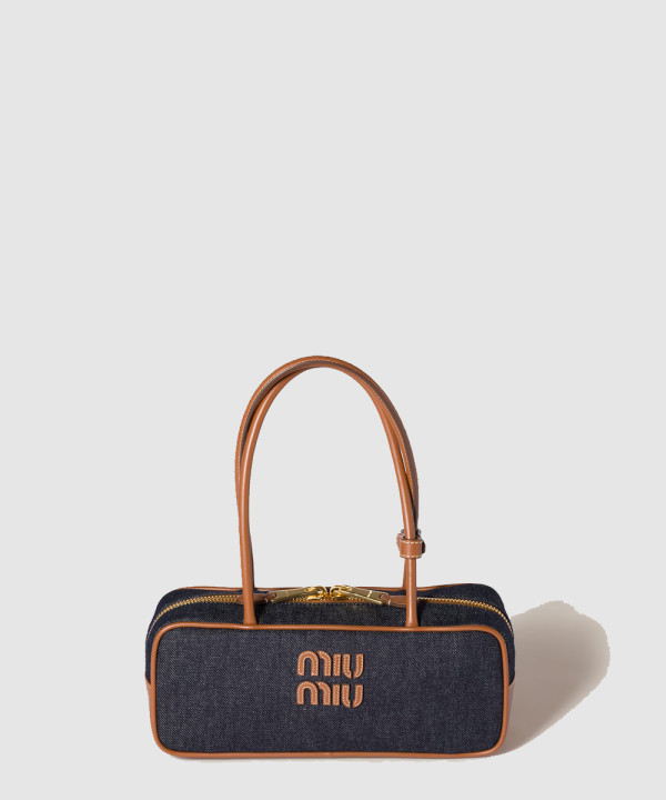 [MIU MIU-미우미우] 보 데님 백 5BB173