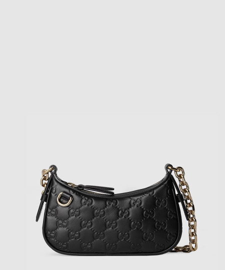 [GUCCI-구찌] GG 엠블럼 미니 숄더백 847091
