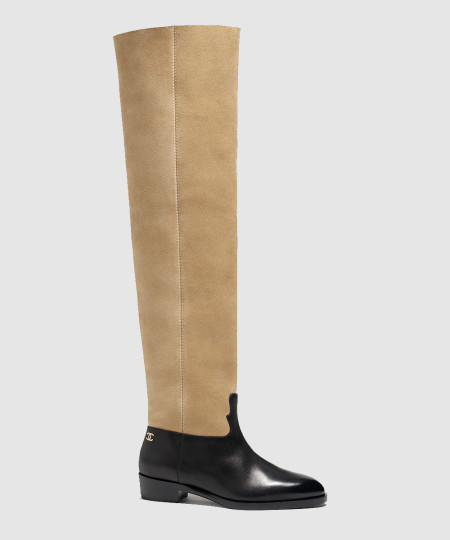 [CHANEL-샤넬] 싸이 하이 부츠 G46590