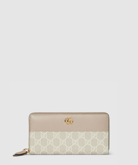 [GUCCI-구찌] GG 마몽 바이컬러 지퍼 지갑 456117