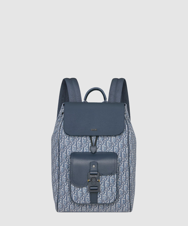 [DIOR-디올] Saddle 플랩 백팩 1ADBA200YKS