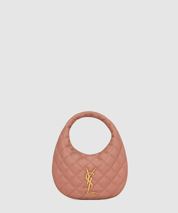 [SAINT LAURENT-생로랑] 퀼팅 스웨이드 소재 ICARINO 851689