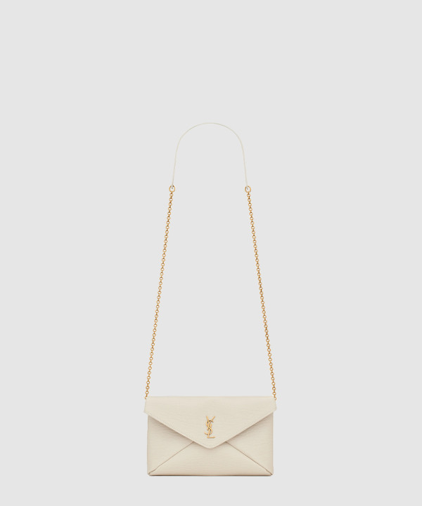 [SAINT LAURENT-생로랑] 램스킨 소재의 CASSANDRE 체인 클러치 819271