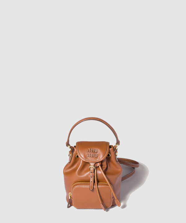 [MIU MIU-미우미우] 가죽 미니백팩 5BZ045