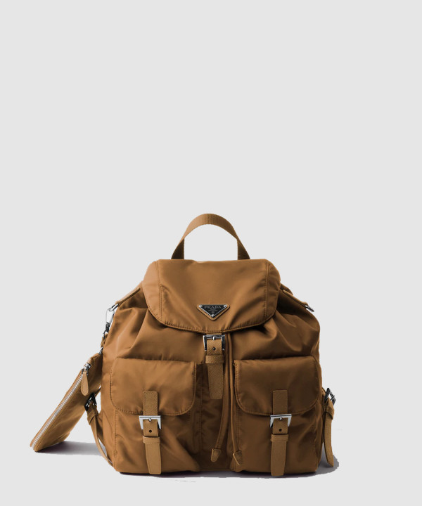 [PRADA-프라다] 파우치가 달린 미디엄 리나일론 백팩 1BZ811