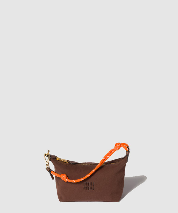 [MIU MIU-미우미우] 개버딘 파우치 5NE841