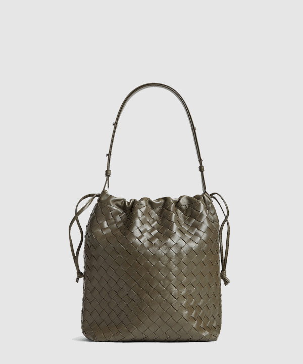 [BOTTEGA-보테가베네타] 인트레치아토 비블리오테카 버킷 백 836020