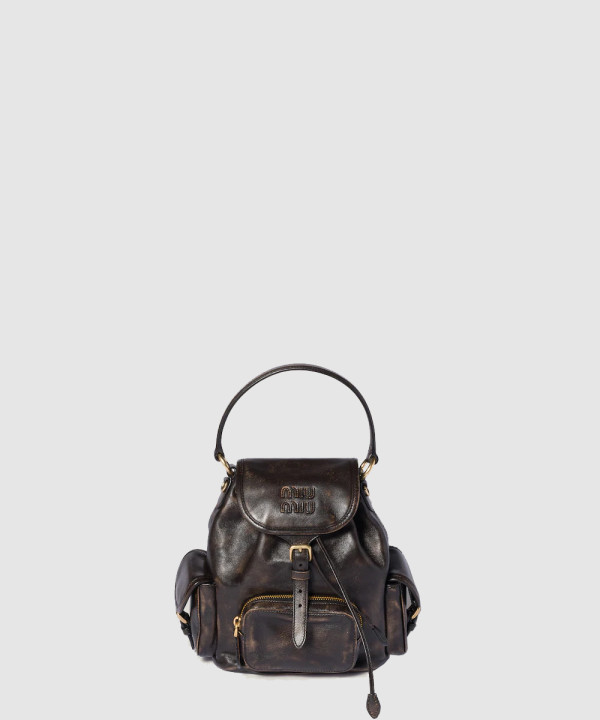 [MIU MIU-미우미우] 가죽 백팩 5BZ043