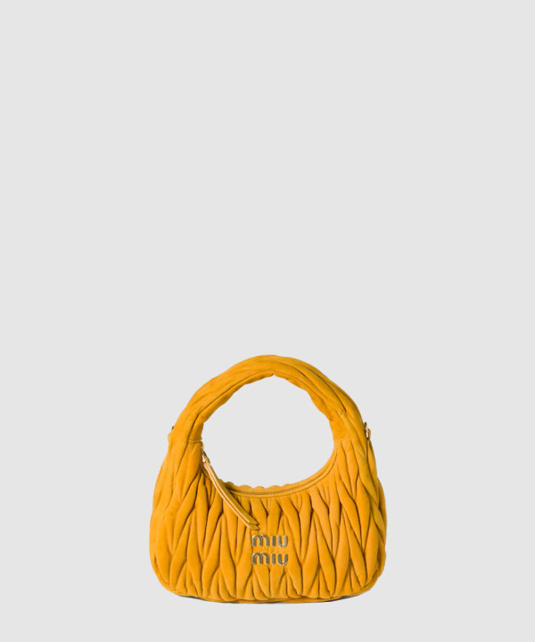 [MIUMIU-미우미우] 완더 마테라쎄 스웨이드 백 5BC125