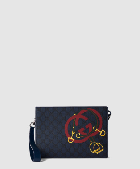 [GUCCI-구찌] 프린트 GG 미디엄 파우치 855681