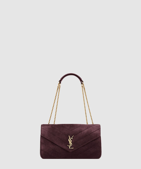 [SAINT LAURENT-생로랑] 스웨이드 소재 LOULOU 미디엄 백 801439