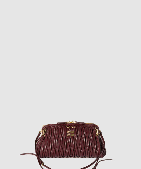 [MIUMIU-미우미우] 나파 가죽 클러치 5BF130