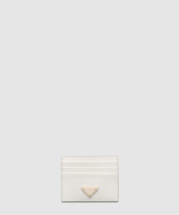 [PRADA-프라다] 사피아노 트라이앵글 로고 카드 지갑 1MC025
