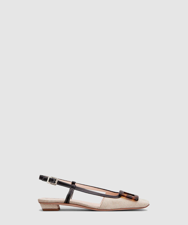 [ROGER VIVIER-로저비비에] 벨 비비에 슬링백 발레리나 RVW00744490UYA9R21