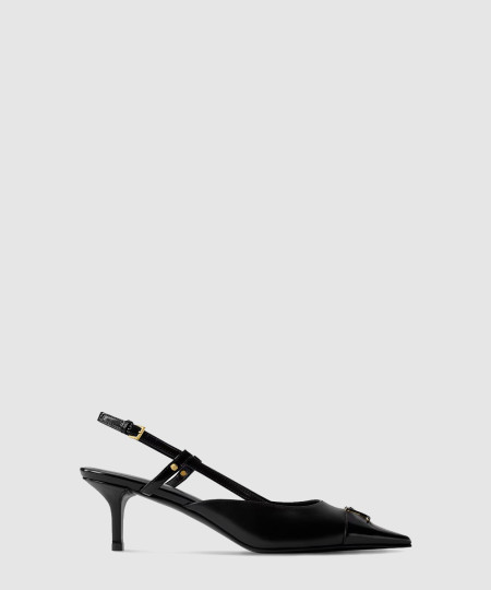 [LOUIS VUITTON-루이비통] 시티 슬링백 펌프스 1AISNK