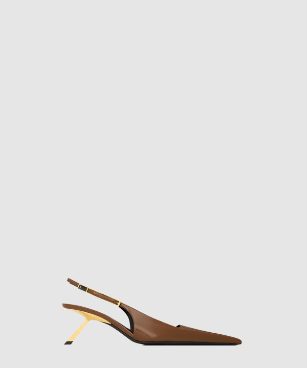 [SAINT LAURENT-생로랑] LEE 슬링백 펌프스 858802