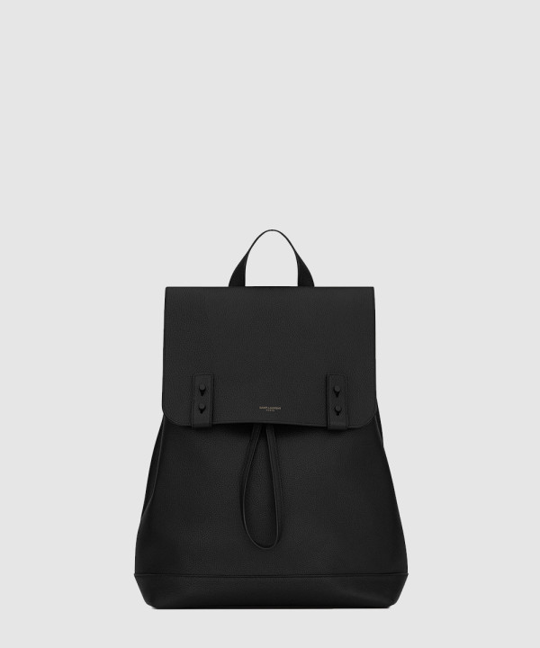 [SAINT LAURENT-생로랑] 그레인 가죽 소재의 삭 드 쥬르 백팩 480585