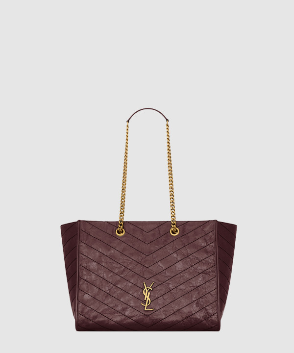 [SAINT LAURENT-생로랑] 빈티지 가죽 소재 NIKI 쇼핑 백 871151