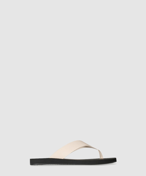 [THE ROW-더로우] Dune 가죽 클래식 긴자 샌들 F1839L825IVBL