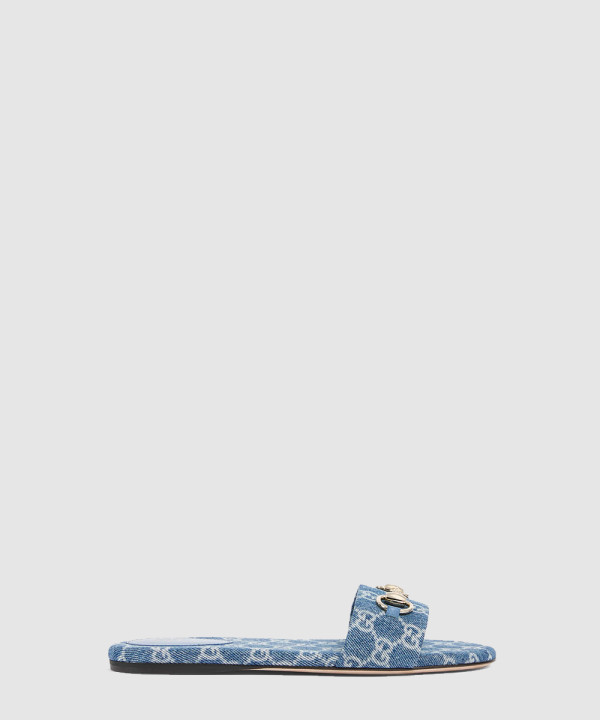 [GUCCI-구찌] 홀스빗 슬라이드 샌들 ‎835828