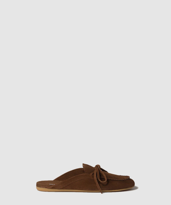 [MIUMIU-미우미우] 스웨이드 뮬 5R604E