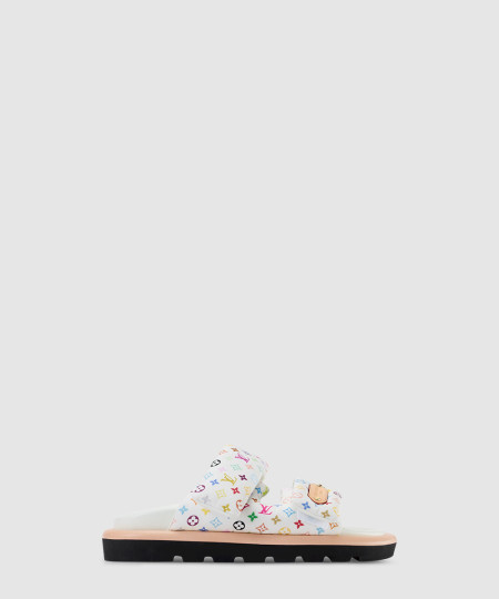 [LOUIS VUITTON-루이비통] LV x TM 풀 필로우 플랫 컴포트 뮬 1AJNES